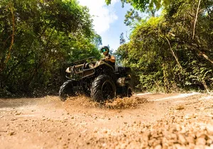 ATV, Ziplines & Cenote with Transportation