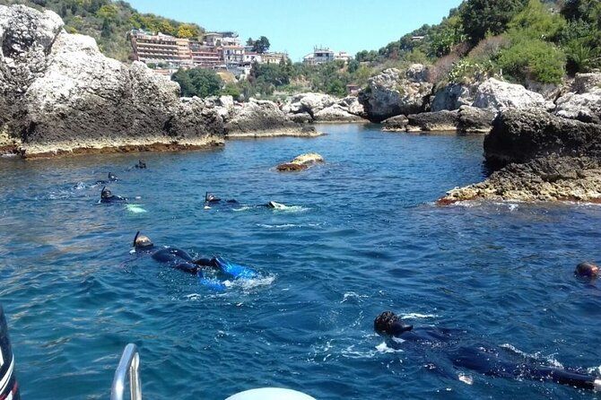 Snorkeling at Isola Bella Marine Park Taormina