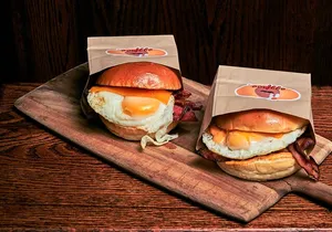 NYC Grab n Go Breakfast at USA Brooklyn Deli in Times Square