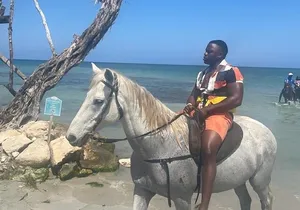 Private Horse Back Riding and Blue hole from Montegobay
