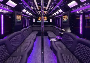 Open Bar Party Bus Nightclub Crawl in Las Vegas