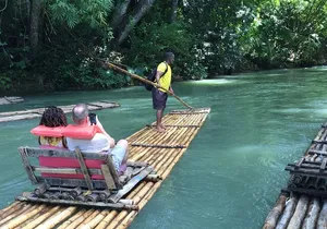 Martha Brae River Bamboo Rafting from Montego Bay