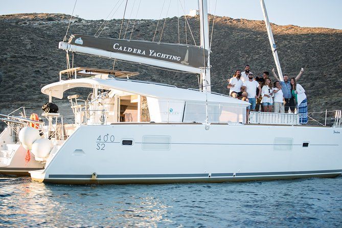 Santorini All-inclusive Private Catamaran Cruise