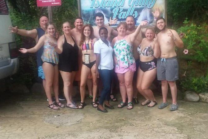 Blue Hole Falls, River Tubing and Bamboo rafting or Dunns River Falls