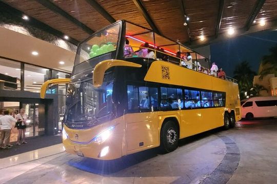 Private Party Bus Experience in Cancun