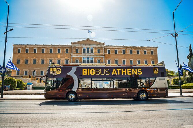 Big Bus Athens Hop-On Hop-Off with optional Piraeus & Riviera