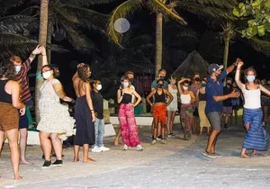 Salsa night Puerto Morelos