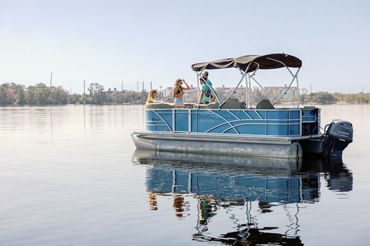 Enjoy a Pontoon on our beautiful Lake Bryan.