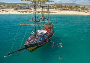 Pirate Ship Breakfast and Snorkel Cruise in Los Cabos