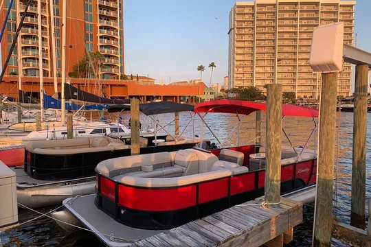 Frisky Mermaid Pontoon Boat Rentals in Pensacola Beach