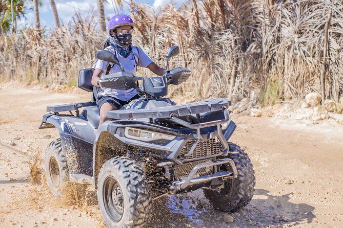 Half-Day Atv Tour to The Cave and Macao Beach With Transportation