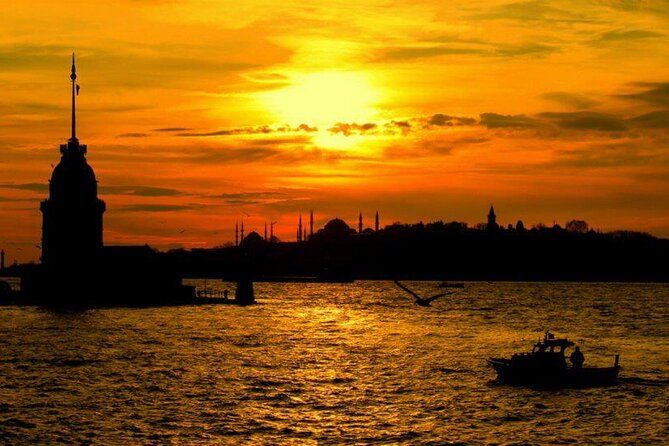 Sunset boat trip on the Bosphorus and Golden Horn