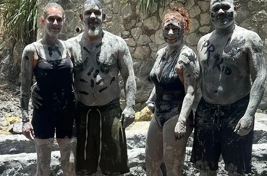 St.Lucia Experience: Mud Bath, Waterfall, Beach Escape& Lunch