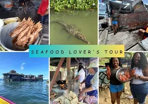 Private Seafood Tour and Floyds Pelican Bar or Black River Safari