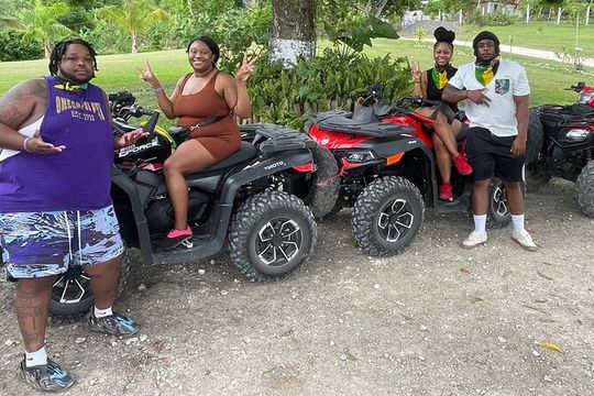 ATV Tour, Limestone Bamboo Rafting and Transportation