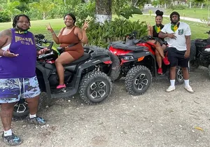 ATV Tour, Limestone Bamboo Rafting and Transportation