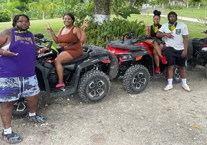 ATV Tour, Limestone Bamboo Rafting and Transportation