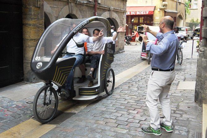 1 or 2-Hour Pedicab tour of Lyon