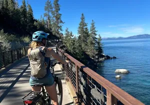 Self Guided E-Bike Tour on Lake Tahoe’s East Shore Bike Path