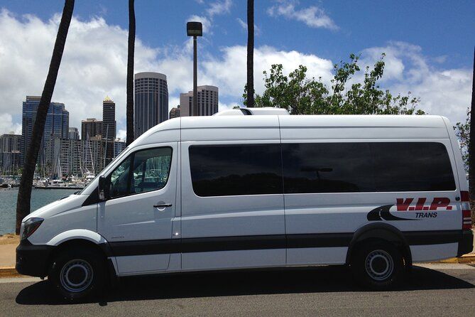 Arrival Transfer: Airport Shuttle Honolulu and Waikiki or Cruise Terminal