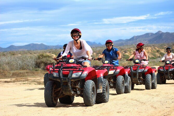 Los Cabos ATV Beach & Desert with Hotel Pickup & Tequila Tasting