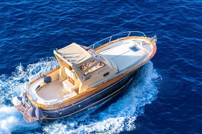 Full Day Private Amalfi Coast Cruise from Positano or Praiano