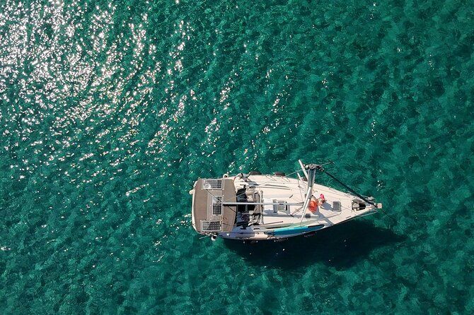 5 hours from Sithonia: Sailing trip secluded coves & Islands