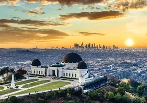 From Hollywood: Griffith Observatory Sunset Tour with Local Guide