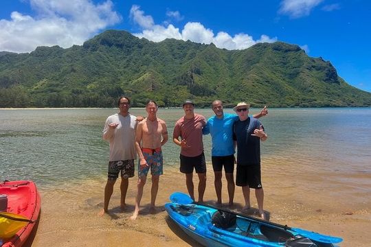 Kahana Bay River to Ocean: Kayak and Stand Up Paddle Board Rental