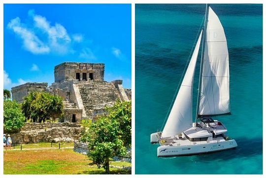 2-Day Combo: Isla Mujeres Sailing And Tulum Mayan Ruins