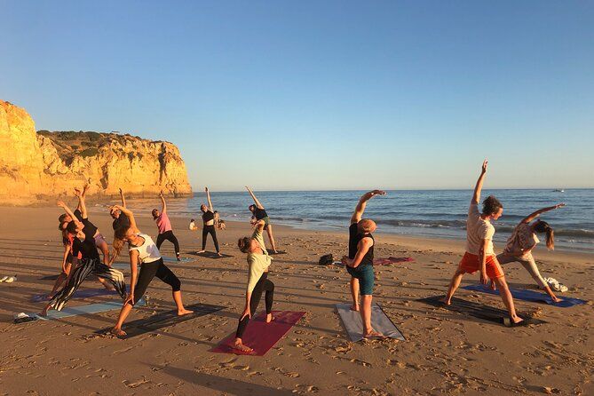Morning Beach Yoga in Portimao by el Sol Lifestyle