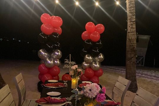Birthday Dinner On Beach In Montego Bay Jamaica