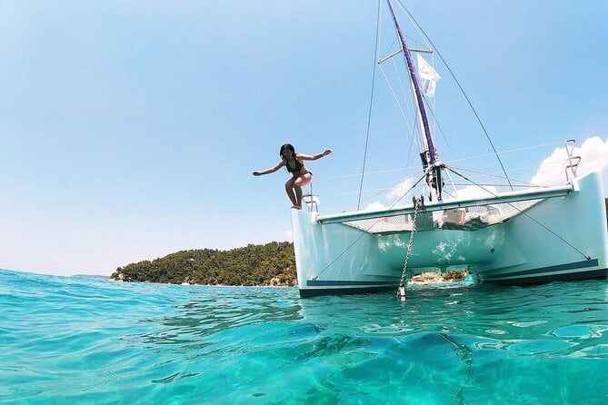Private Half Day cruise on Catamaran in Corfu