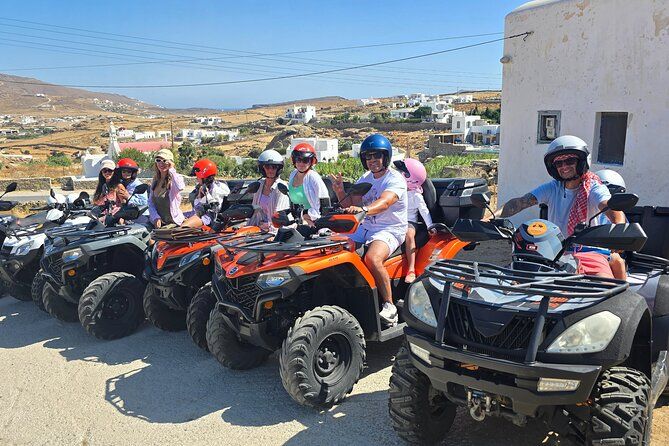 Guided/Self guided & Rent ATV/QUAD and explore mykonos on wheels