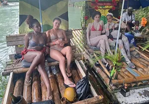 Bamboo Rafting and Limestone Massage from Montego Bay