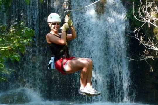 Ziplining and Dunn's River falls Combo from Montego Bay.