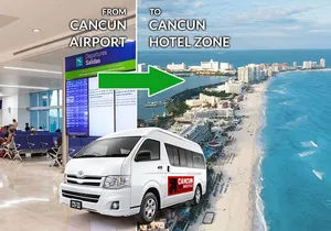 Private Transfer from Cancun Airport to Cancun Hotel Zone