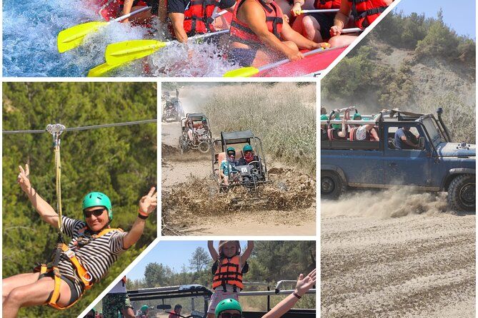 Süber combo adventure (rafting zipline bugy jeep canyon visit)