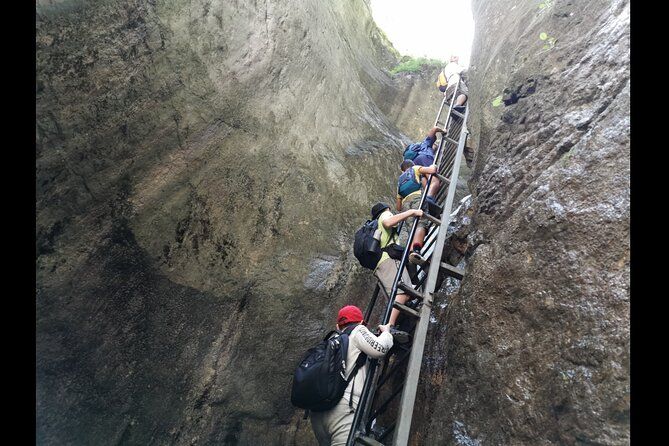 Climbing through the Canyon, Zipline and Hiking in Carpathian