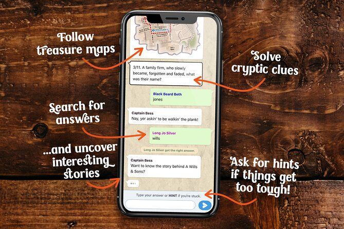 Fun, Flexible Treasure Hunt Around Cambridge with Cryptic Clues & Hidden Gems