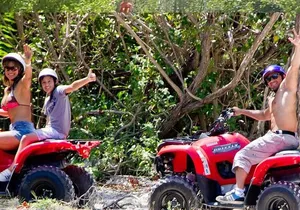 Amazing Adventure Experience in Riviera Maya: ATV'S, ZIPLINING AND MAYAN CENOTE