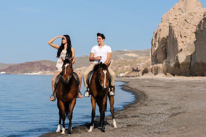 Santorini Premium Ride: Volcano Trails to Eros Beach