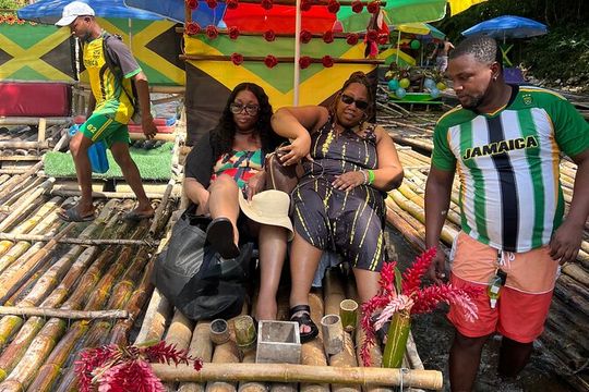 Private Bamboo River Rafting & Foot Massage from Montego Bay