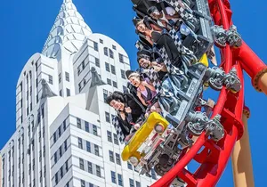 The Big Apple Coaster at New York New York Hotel and Casino