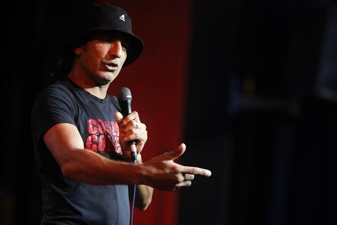 English Comedy Show with Pizza and Shots in Central Berlin