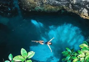 Half-Day Tour in Blue Hole mineral spring Negril with Transportation