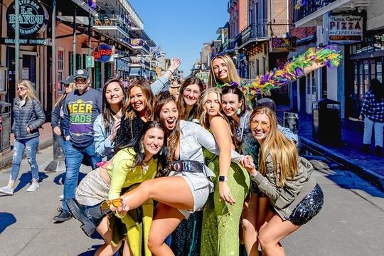 New Orleans Bourbon Street Bar Crawl w/ Shots & Souvenir Cup
