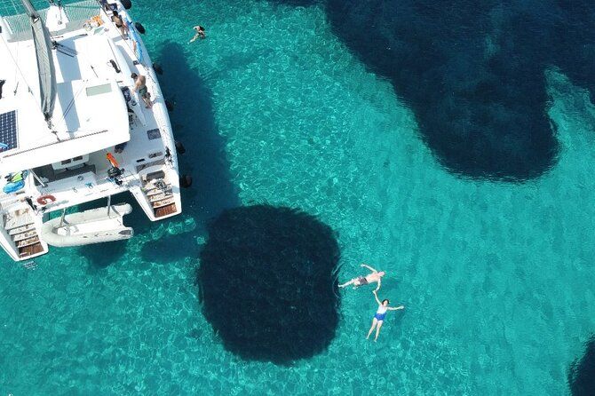Athens Riviera Catamaran tour with fresh Meal Drinks and Swimming