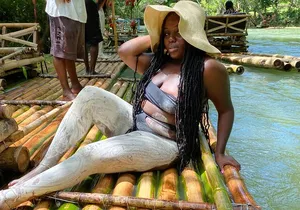 Private Montego Bay Bamboo Rafting with Limestone Foot Massage