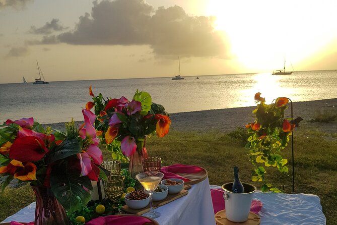 St Lucia Beachfront Sunset Picnics